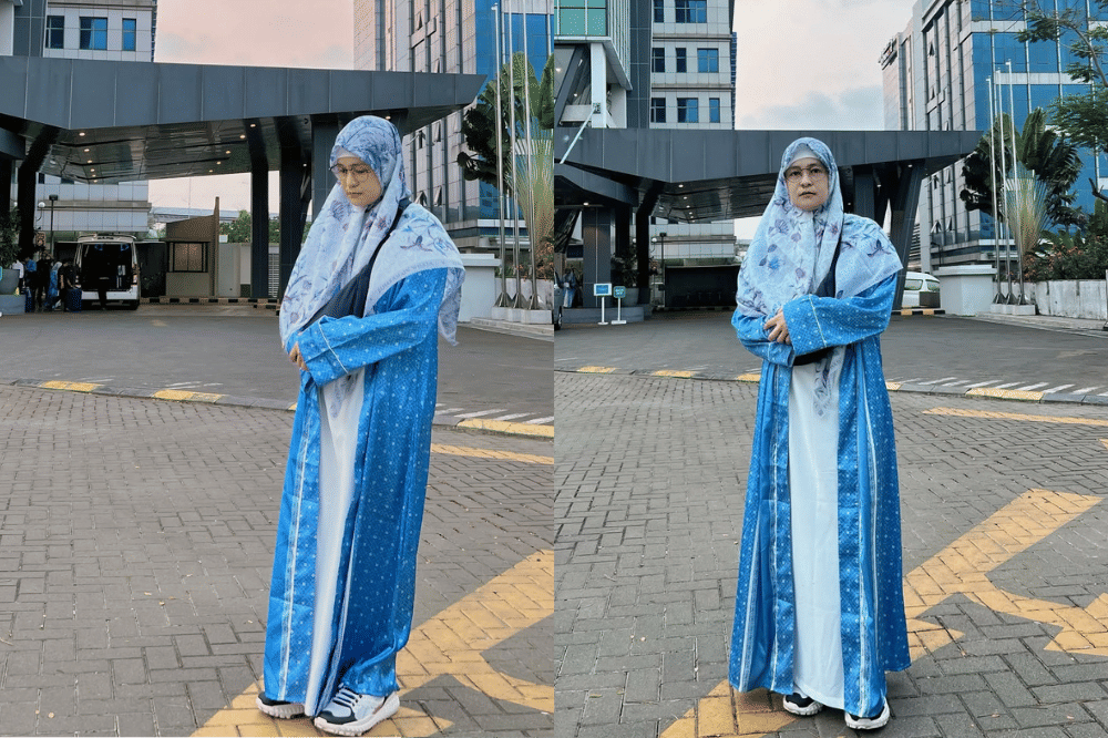 Intip Penampilan Mita The Virgin Berhijab, Siap Berangkat Umroh