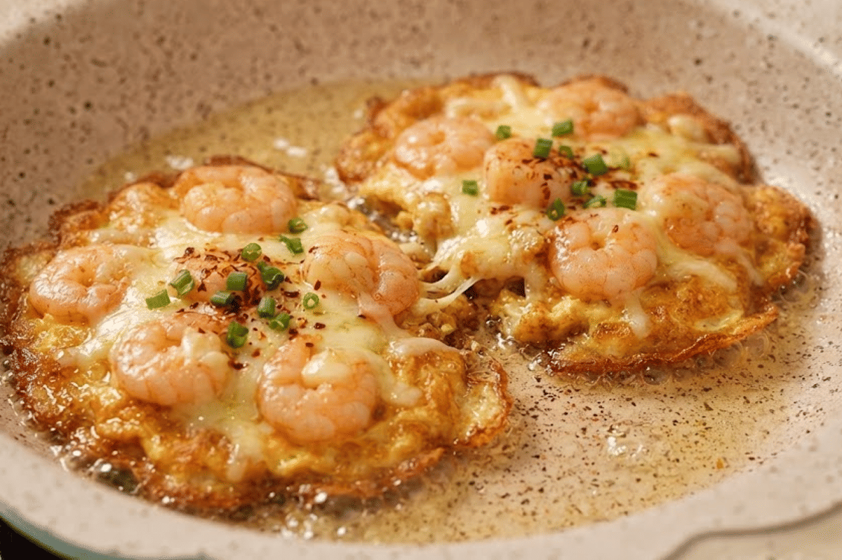 Cara membuat udang keju telur sangat mudah