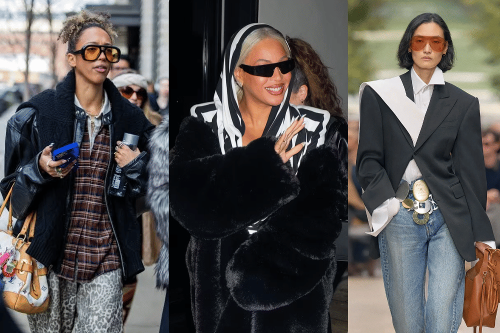Shield Sunglasses Jadi Tren Aksesori Terpopuler Musim Ini, Tampil On Point!