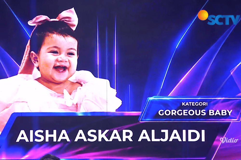 Aisha Keponakan Fadil Jaidi Raih Penghargaan Gorgeous Baby