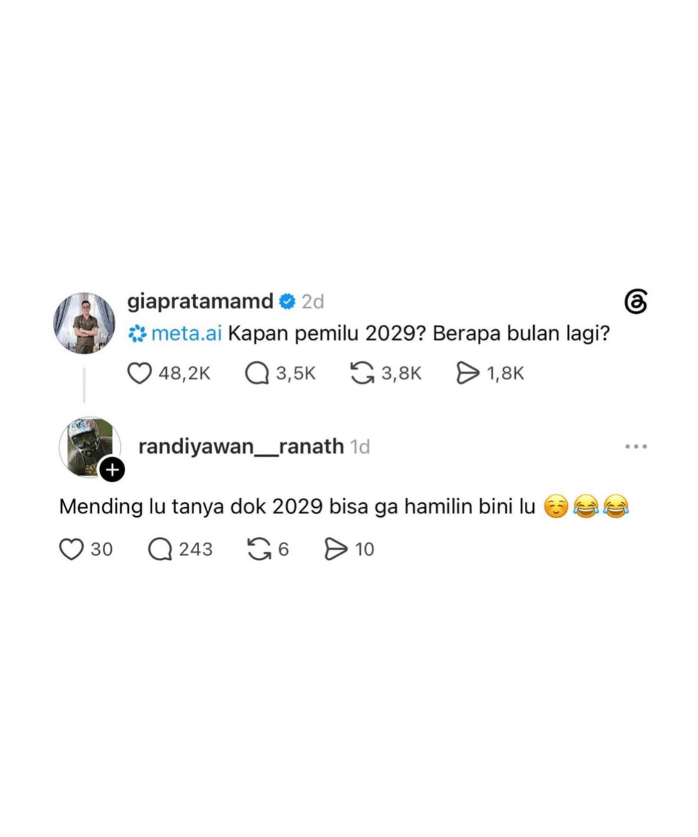 Cuitan netizen singgung soal rumah tangga dr. Gia