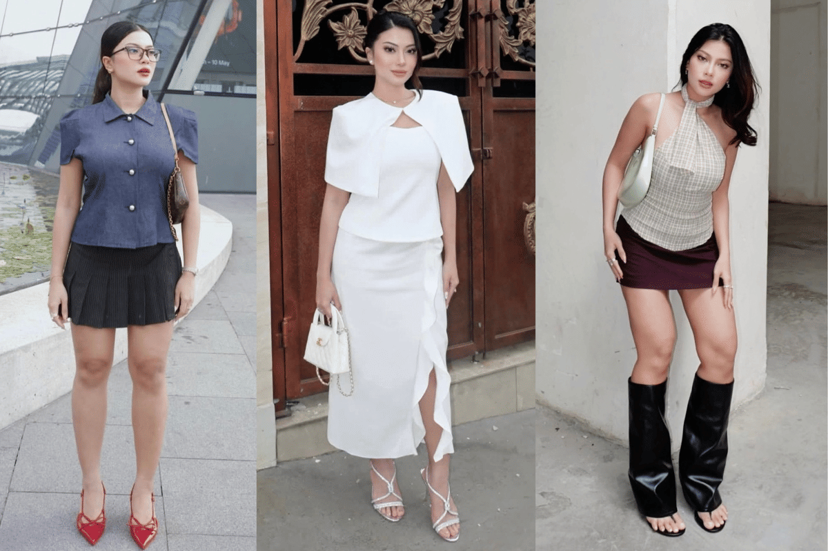 7 Gaya Outfit Kasual hingga Formal ala Hanum Mega, Tampil Classy!