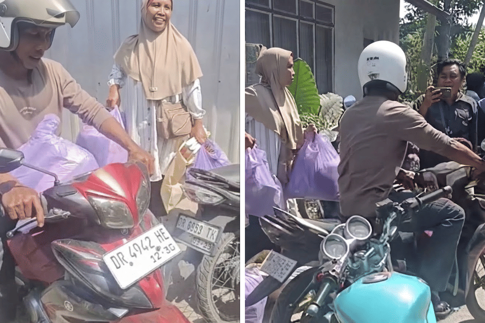 Penjemputan massal santriwati oleh orangtua