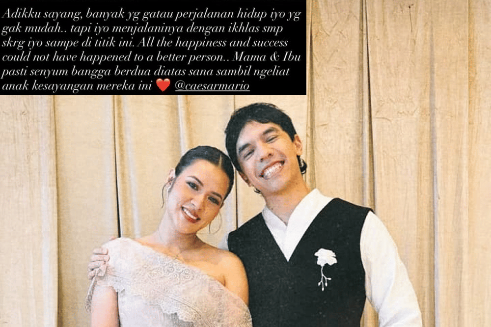 Sepupunya Resmi Menikah, Raisa Tulis Pesan Haru untuk Mario Caesar