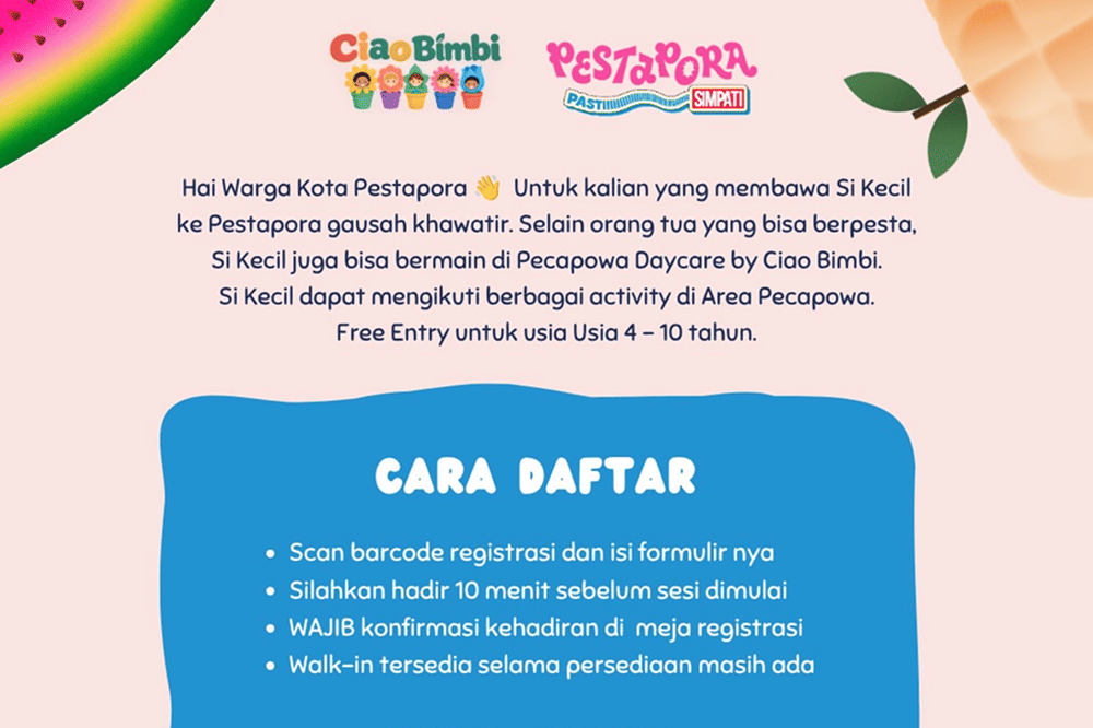 Ciao Bimbi Hadirkan Pecapowa Daycare 2