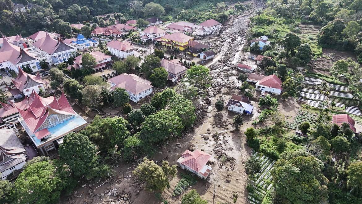 Sebanyak 120 rumah terendam, kerugian masih didata
