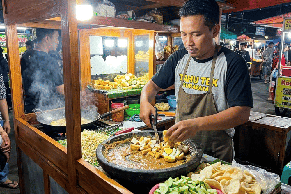 Cara membuat tahu tek khas Surabaya