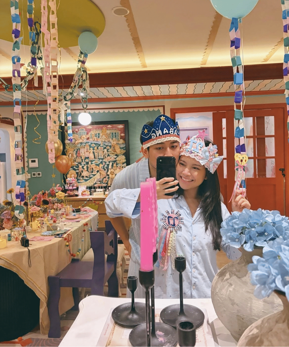 Hanggini berterima kasih kepada Lutfi yang selalu spesialkan hari ulang tahunnya