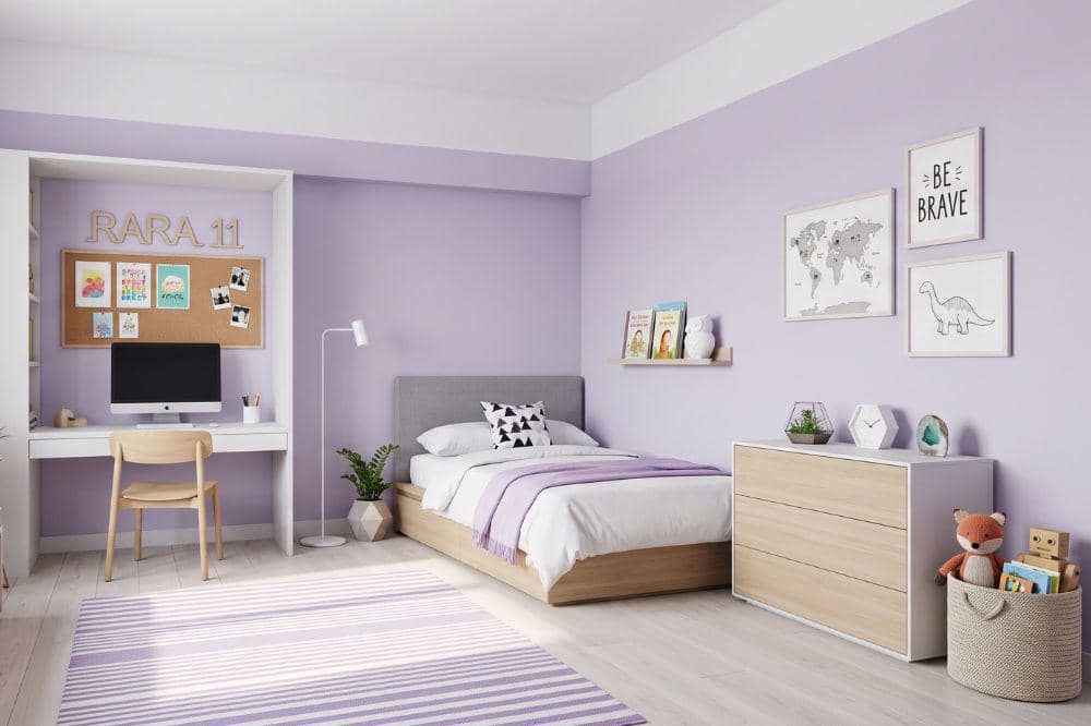 7 Warna Cat untuk Kamar Anak yang Tidak Menyerap Panas