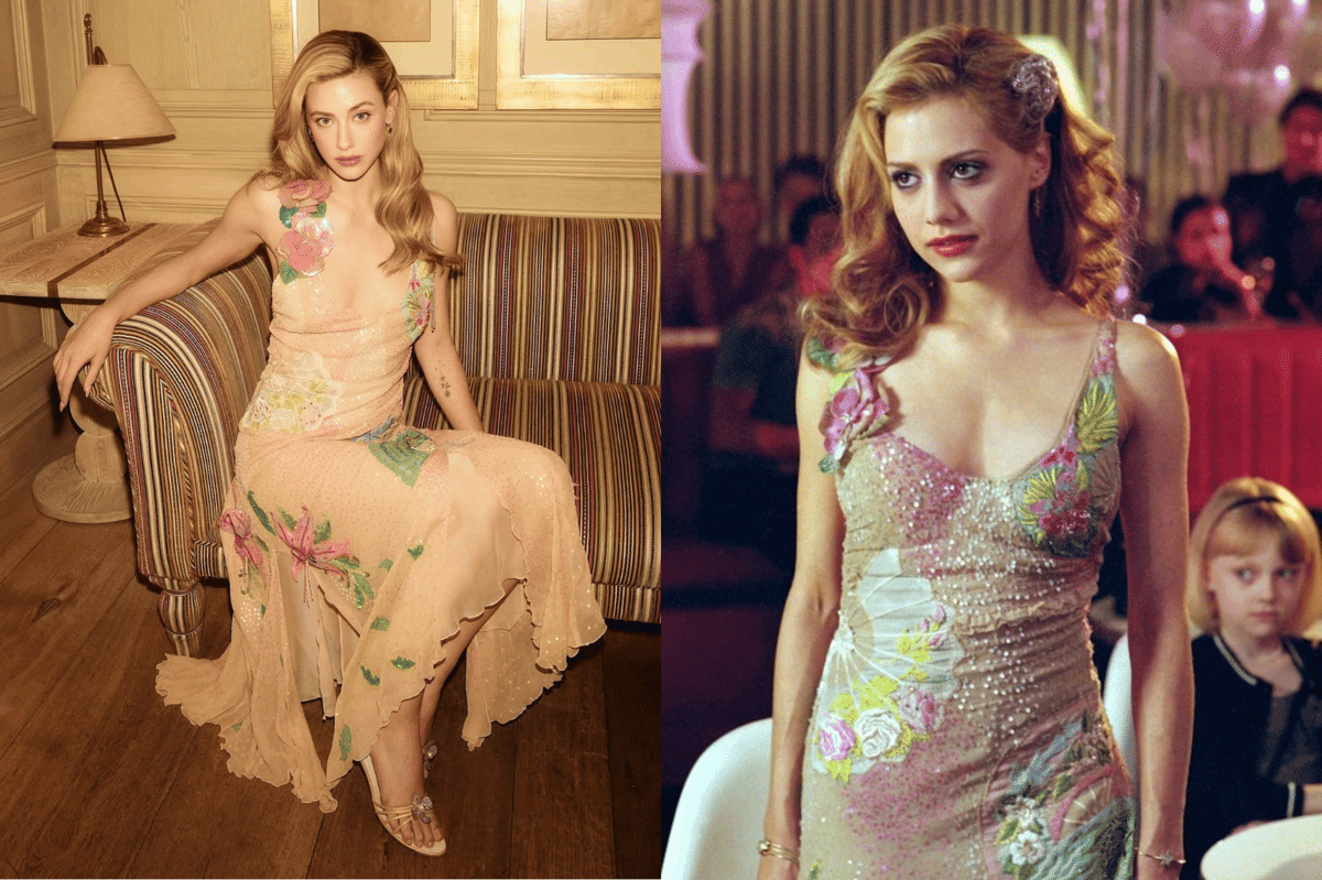 Lili Reinhart bikin flashback film romcom saat press tour (4)