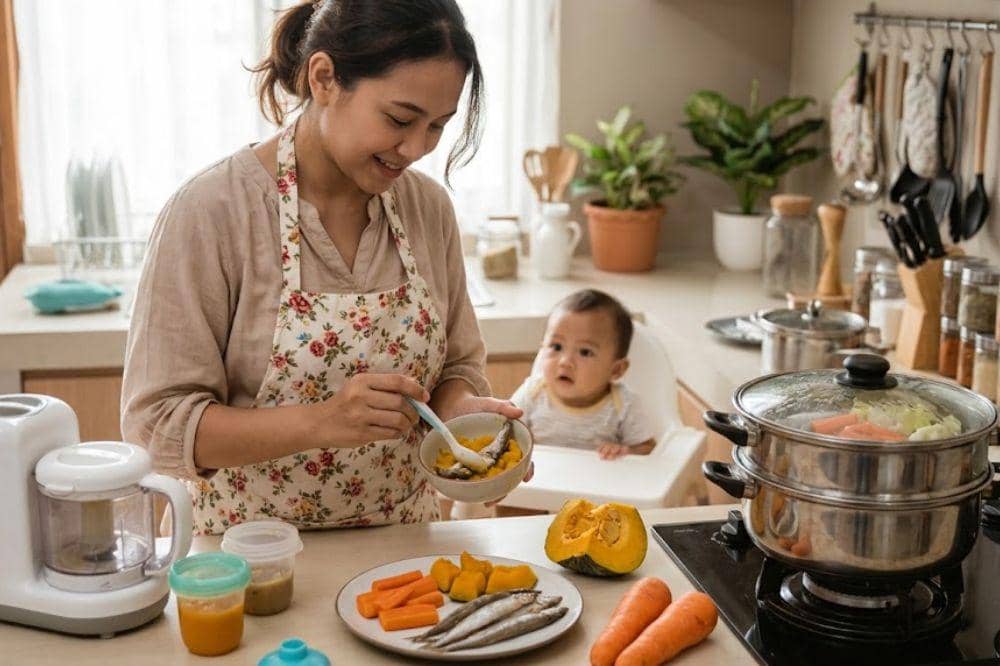 Resep Shisamo Kukus dengan Wortel dan Labu, Mudah Dibuat dan Enak