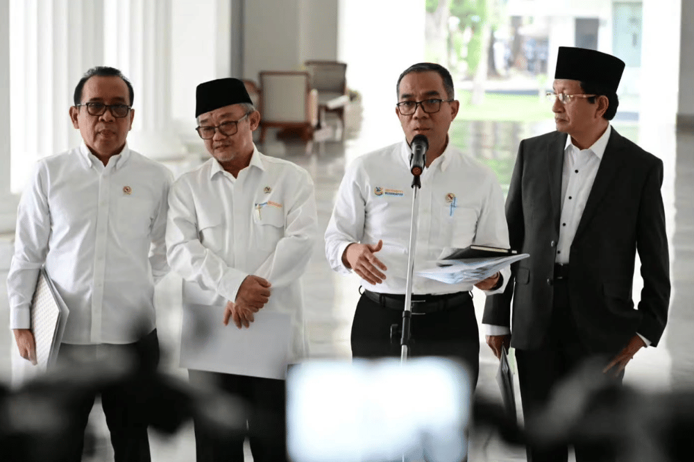 Penyampaian hasil rapat