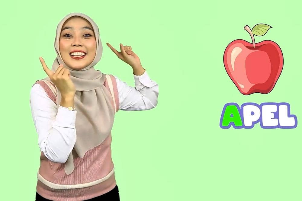 Lirik Lagu 'Huruf ABC' Kinderflix 4