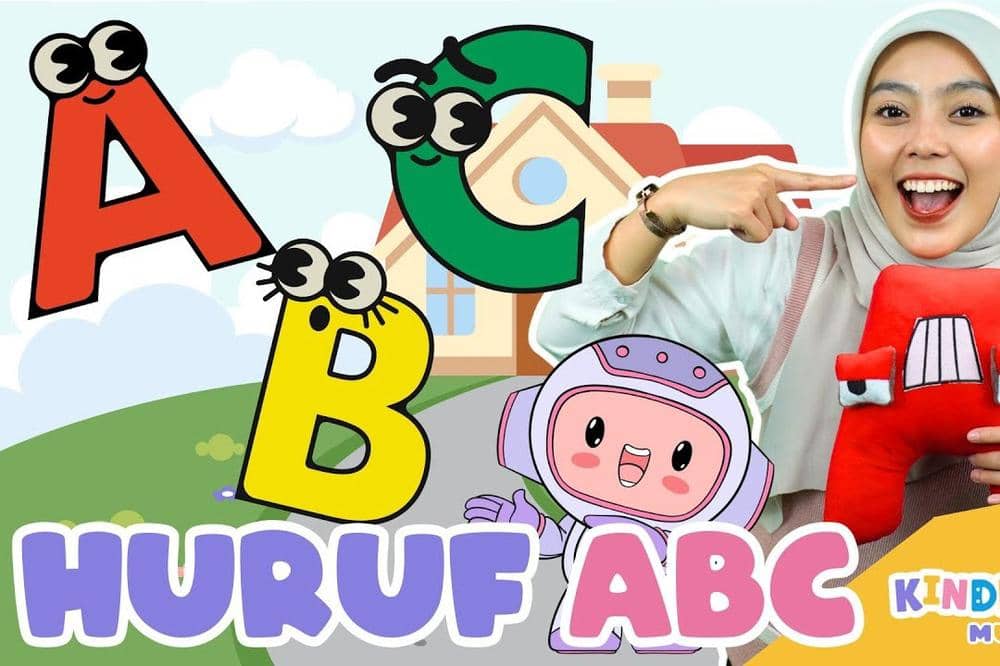 Lirik Lagu 'Huruf ABC' Kinderflix, Belajar Alfabet Jadi Menyenangkan