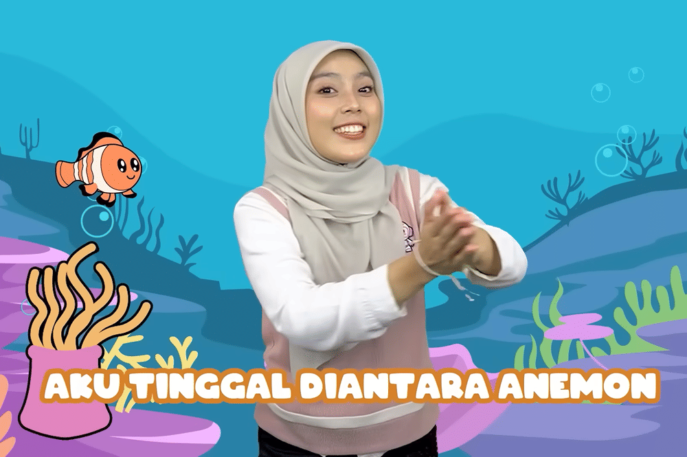 Lirik Lagu 'Ikan Badut' Kinderflix