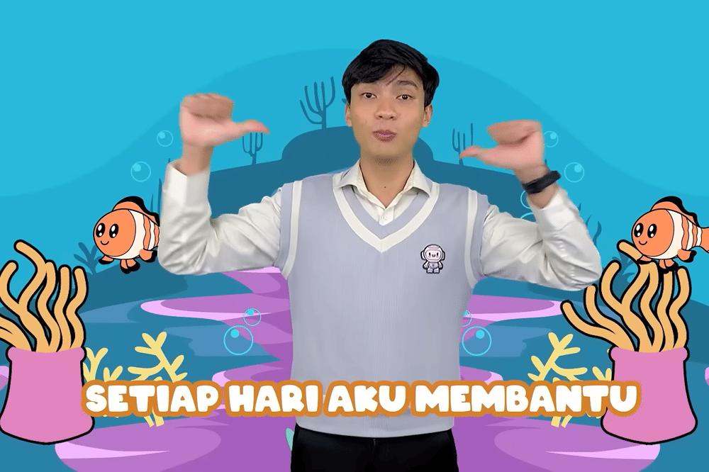 Lirik Lagu 'Ikan Badut' Kinderflix
