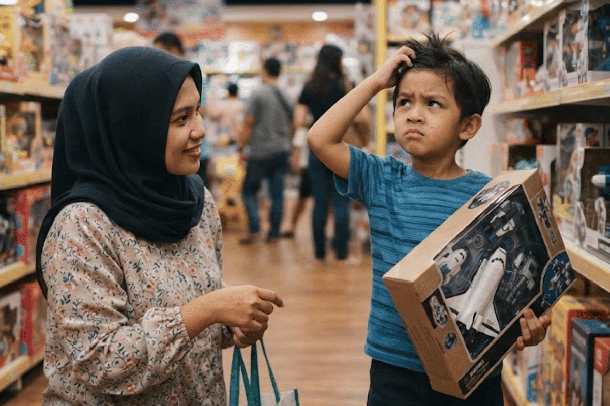 Kenalkan anak tentang konsep kebutuhan dan keinginan