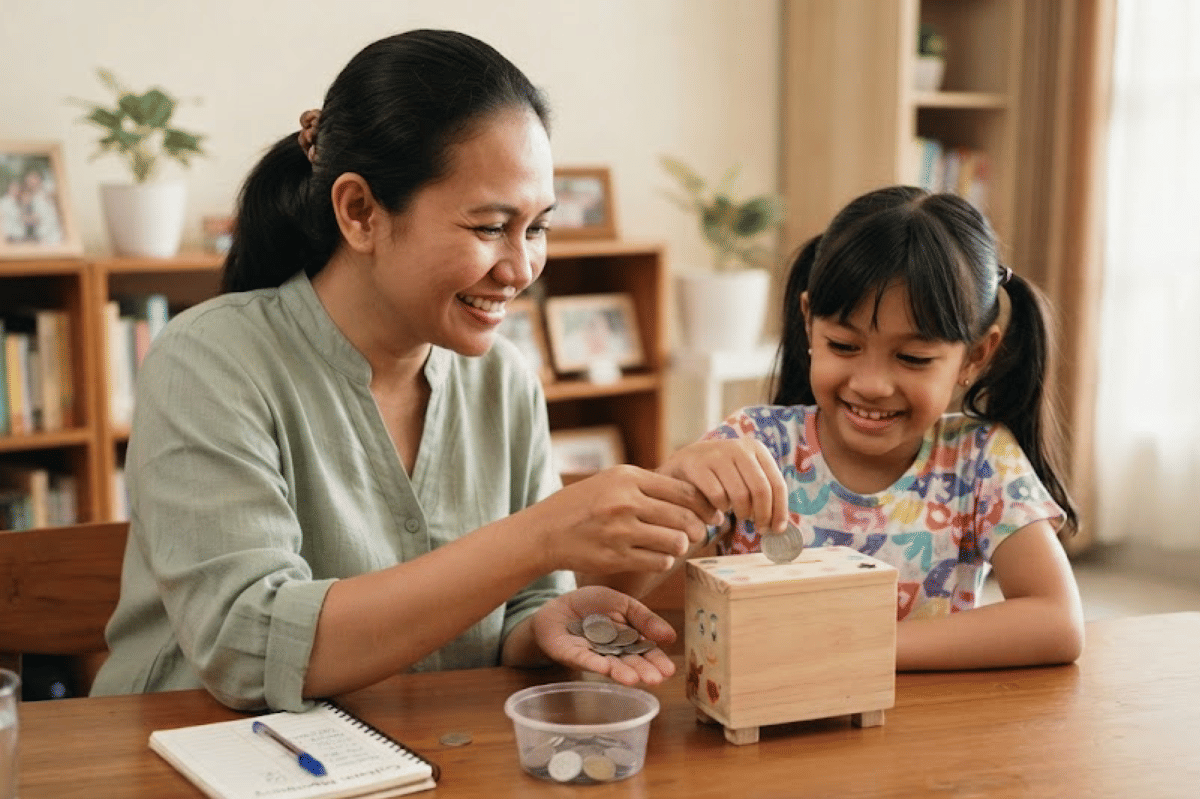Mama perlu ajarkan anak untuk membuat batas pengeluaran