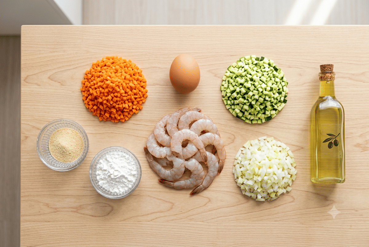 Bahan untuk membuat Korean toddler pancake