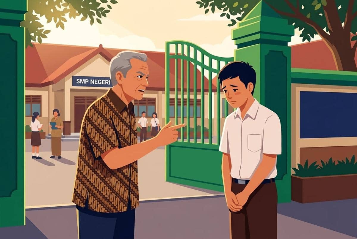 Kronologi dimulai saat sapa pagi pelaku sudah terlihat memarahi korban