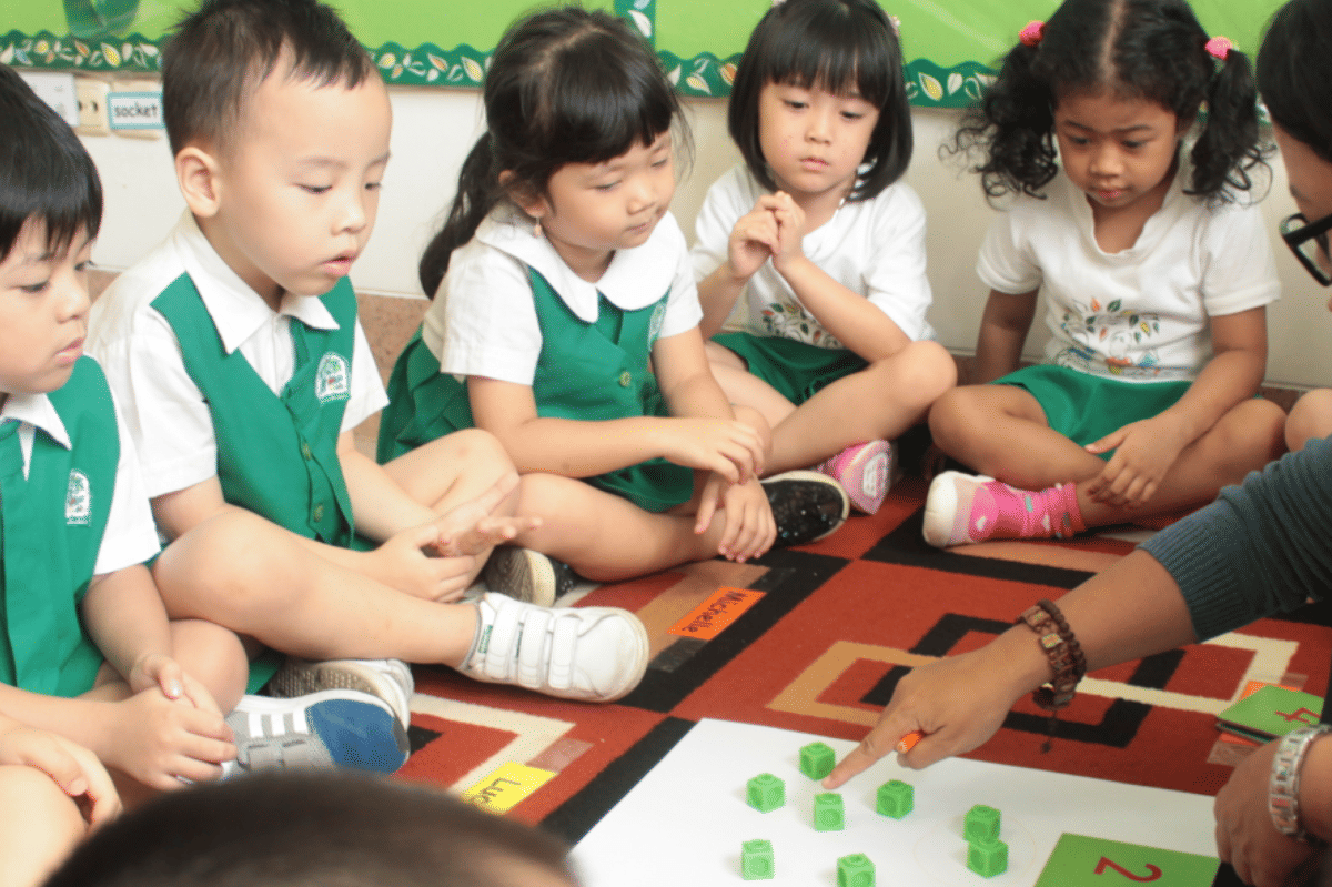 Kinderland menggunakan Integrated Bilingual Curriculum