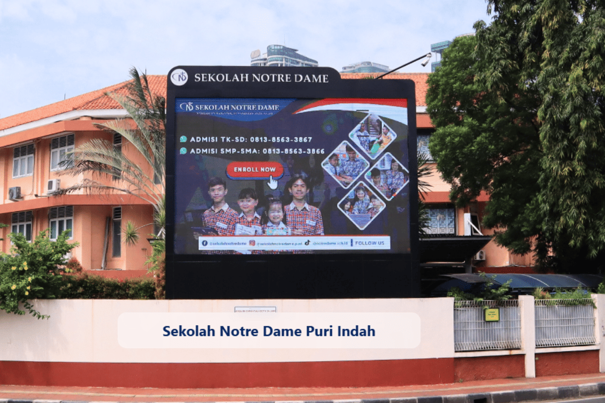 Sekolah Notre Dame menggunakan pendekatan Reggio Emilia