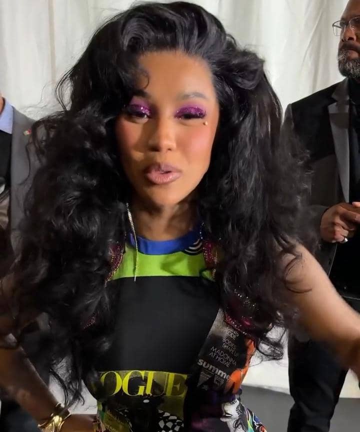 Cardi B Jadi Model dalam Vogue World Fashion Show di Italia