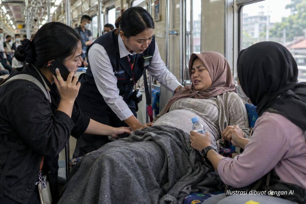 Melahirkan Mendadak di Transportasi Umum, Harus Bagaimana?