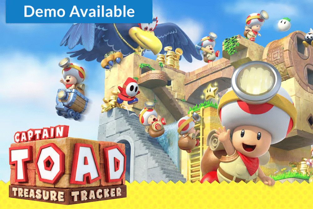 Logo Captain Toad Treasure Tracker