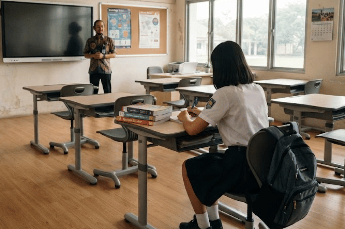 Diduga guru melancarkan aksinya pada saat jam pulang sekolah