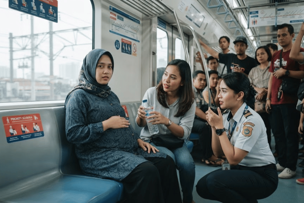 Tips Antisipasi Melahirkan di Transportasi Umum