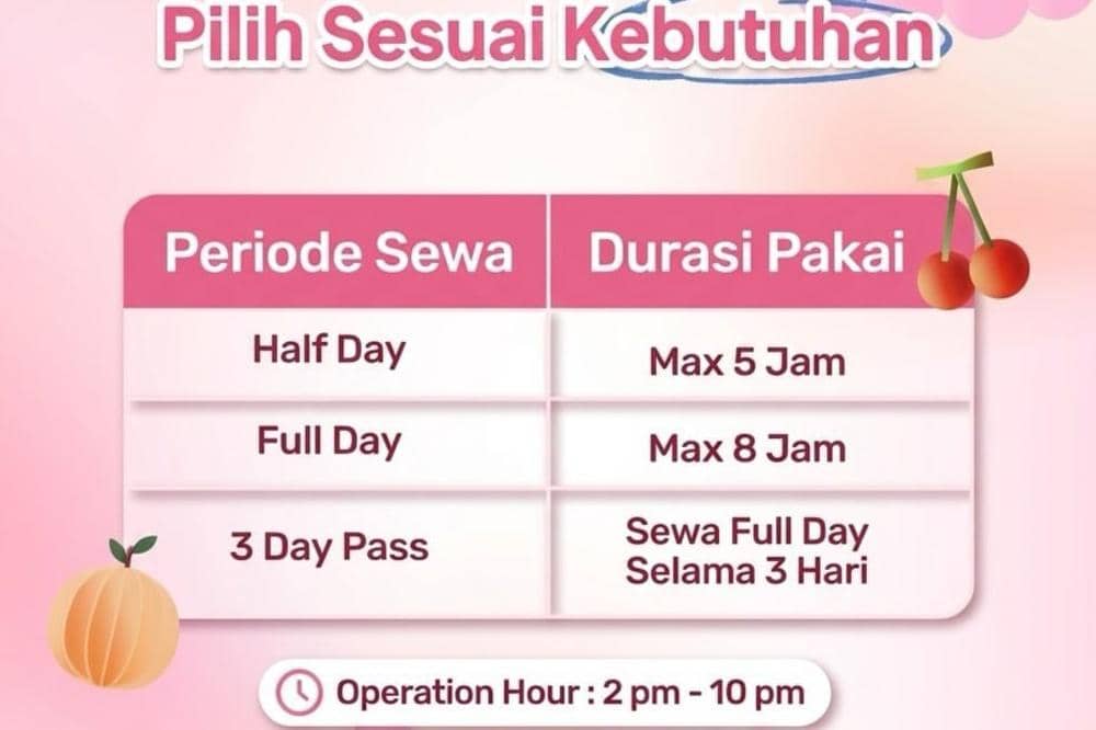 5 Cara Sewa Stroller dan Earmuff di Pestapora 2026 4