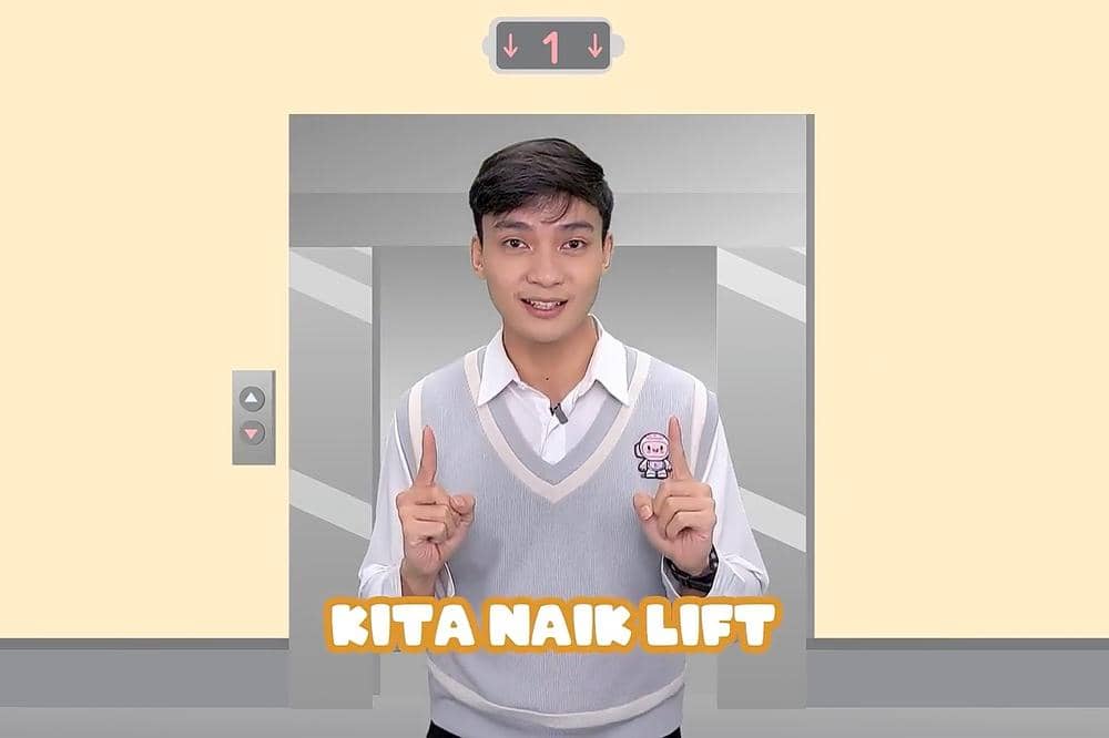 Lirik Lagu 'Naik Lift' Kinderflix 4