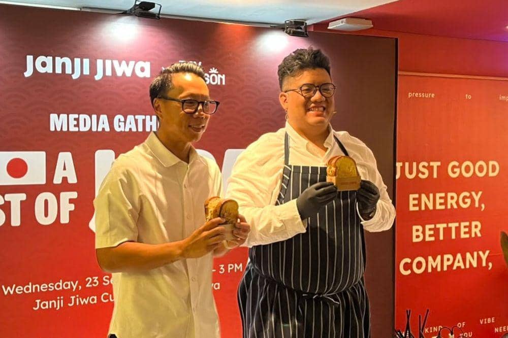 Chef Ray Janson membawa inspirasi Jepang ke dalam toast