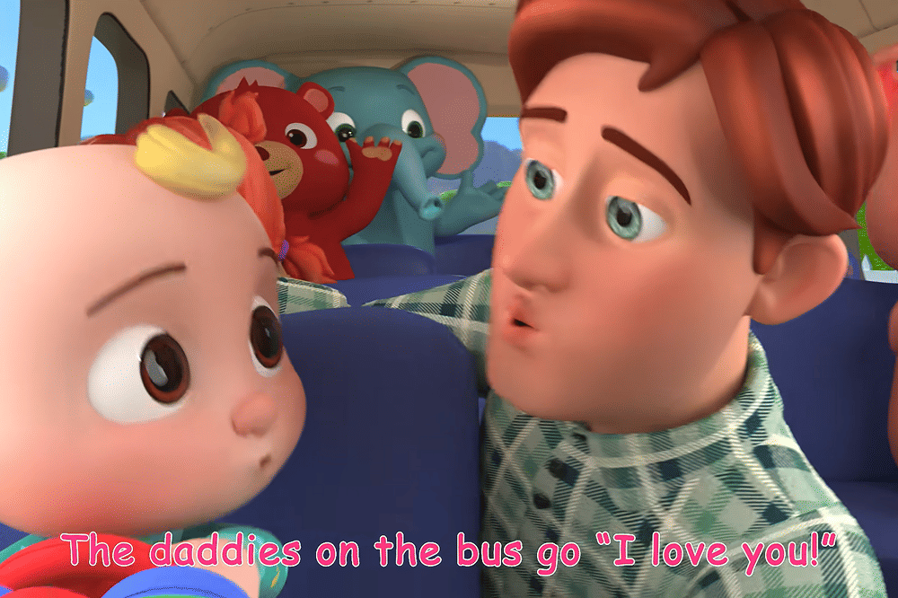 Lirik Lagu 'Wheels on the Bus' CoComelon dan Artinya