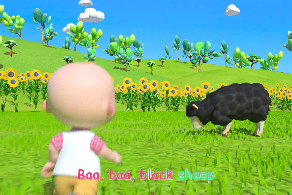 Lirik Lagu 'Baa Baa Black Sheep' CoComelon dan Artinya