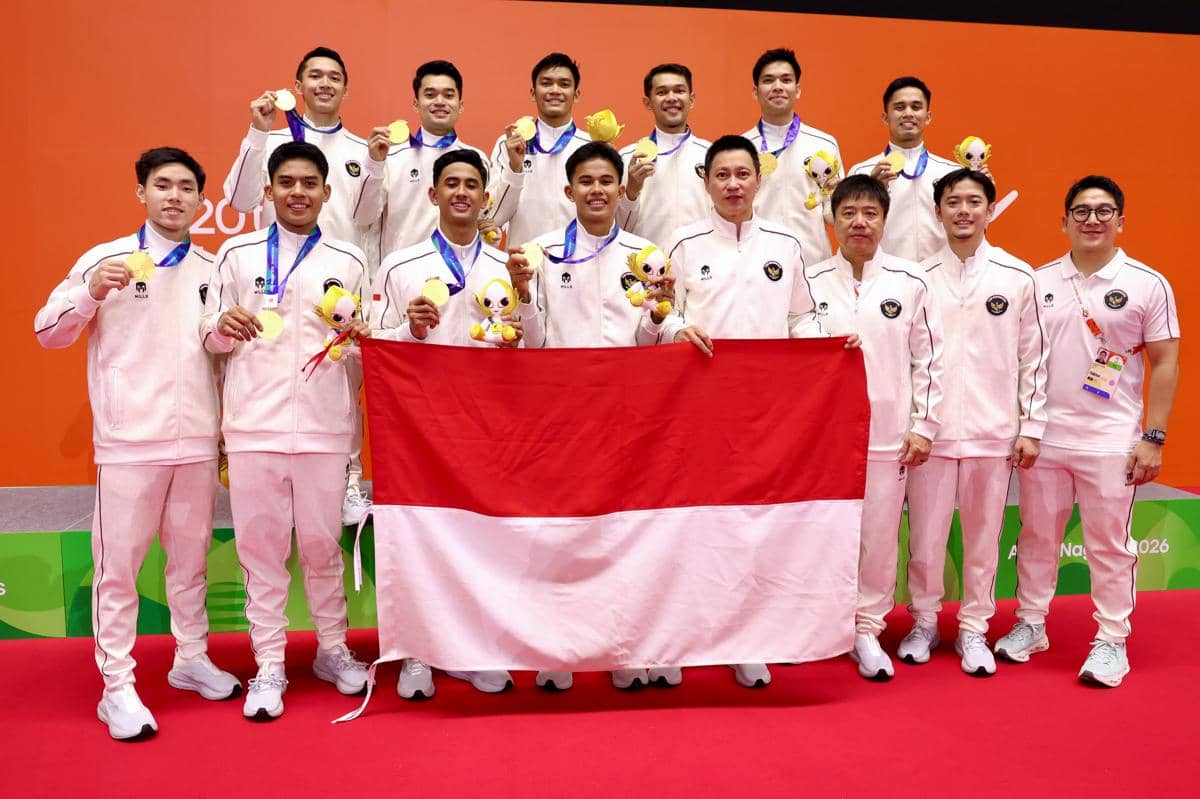 3 Hari Beruntun, Indonesia Raih Medali Emas di Asian Games 2026
