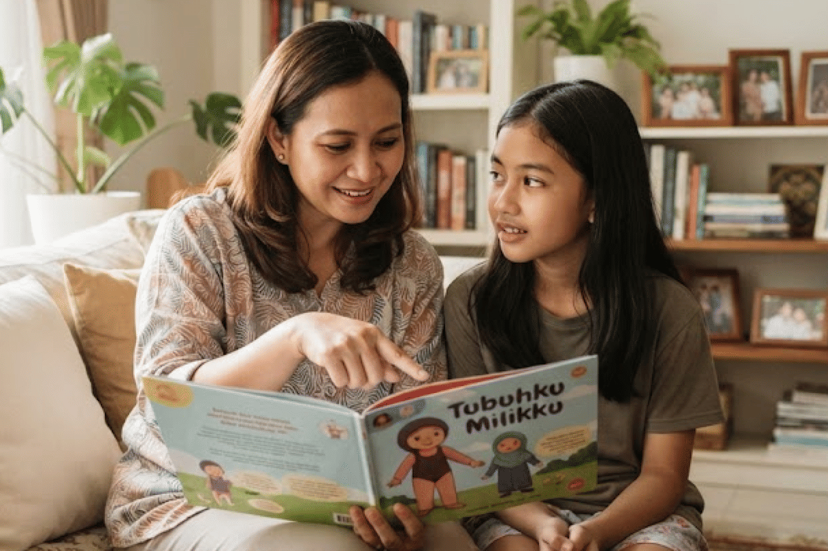 Anak perlu memahami bahwa terdapat bagian tubuh yang bersifat pribadi