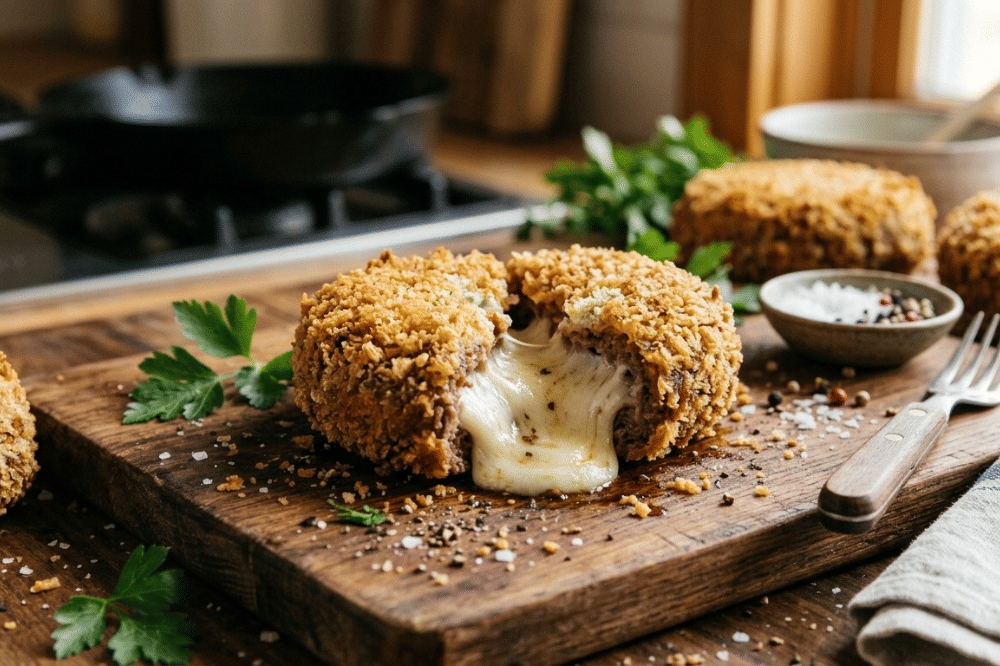 Resep Beef Patty Mozzarella, Olahan Daging Sapi ala Restoran