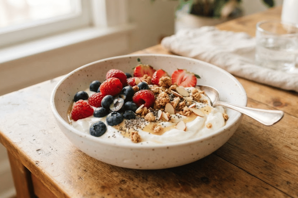 Resep Greek Yogurt Berry Bowl, Camilan saat Lapar di Sela Menyusui