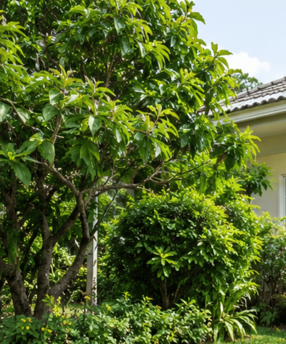 Tanaman di sekitar rumah terlalu rimbun