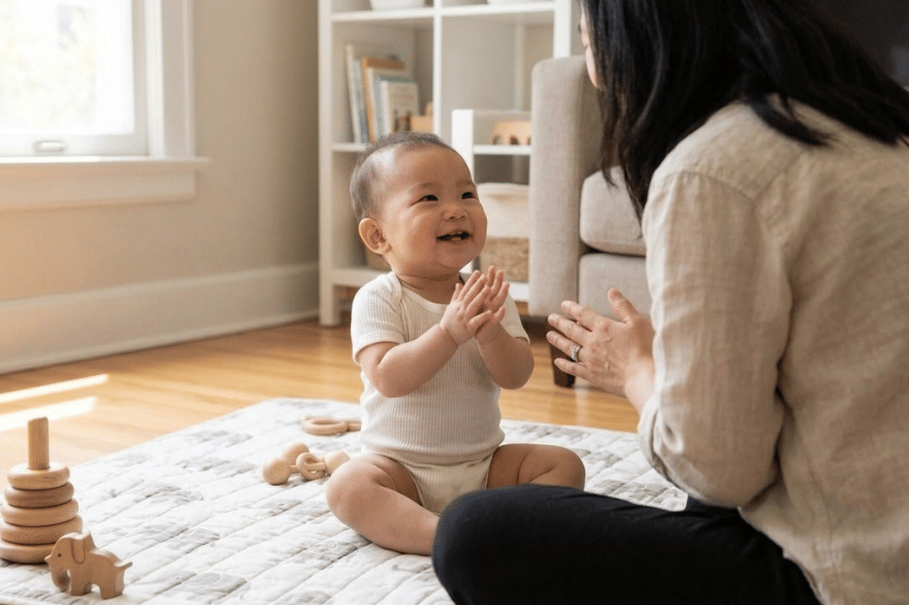 Bayi mulai belajar berkomunikasi