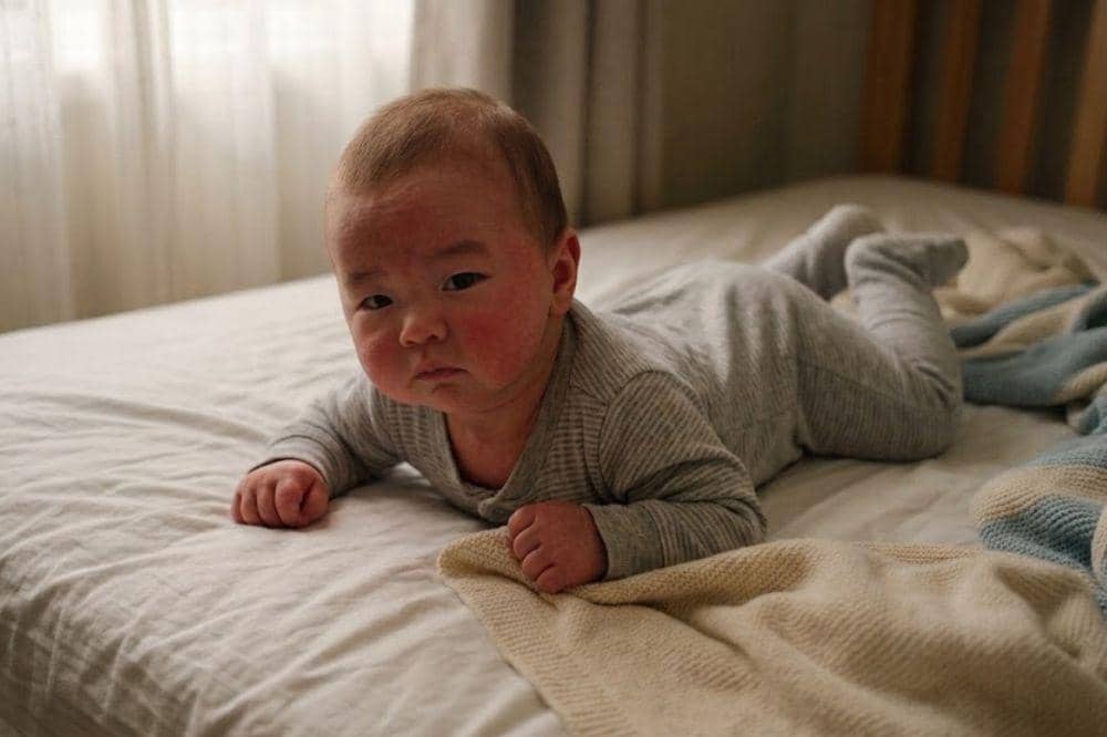 Kenapa Bayi Suka Mengulet sampai Wajahnya Memerah? Ini Penjelasannya