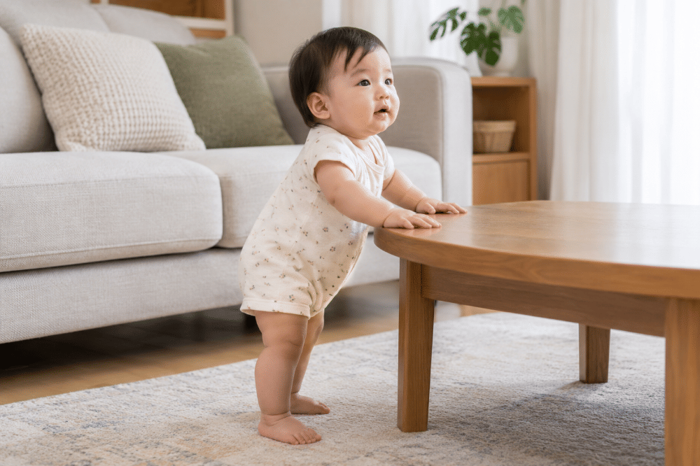 Latih keseimbangan bayi