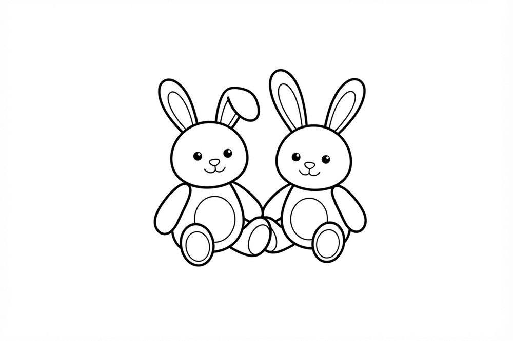 50 Ide Lembar Mewarnai Gambar Boneka, Ada Hewan Hingga Fantasi