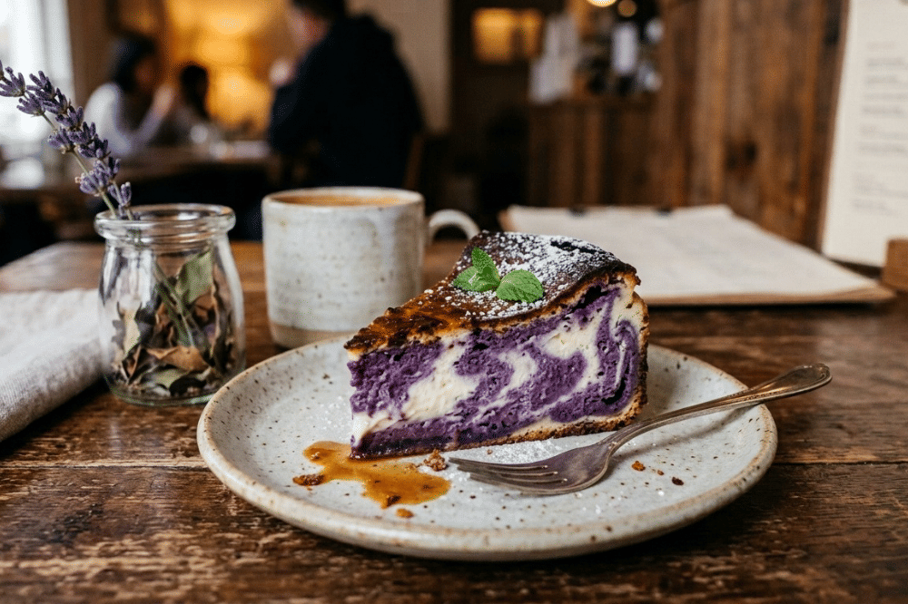 Resep Ubi Burn Cheesecake, Dessert Lembut Gluten Free dari Ubi Ungu