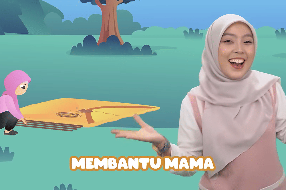 Lirik Lagu 'Senangnya Berkemah' Kinderflix