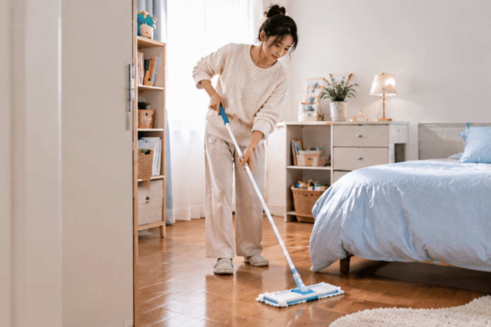 Jaga kebersihan setiap sudut kamar