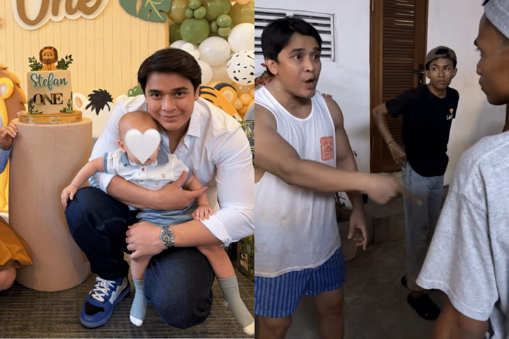 Billy Syahputra Cekcok dengan Penjaga Toilet saat Gendong Anak