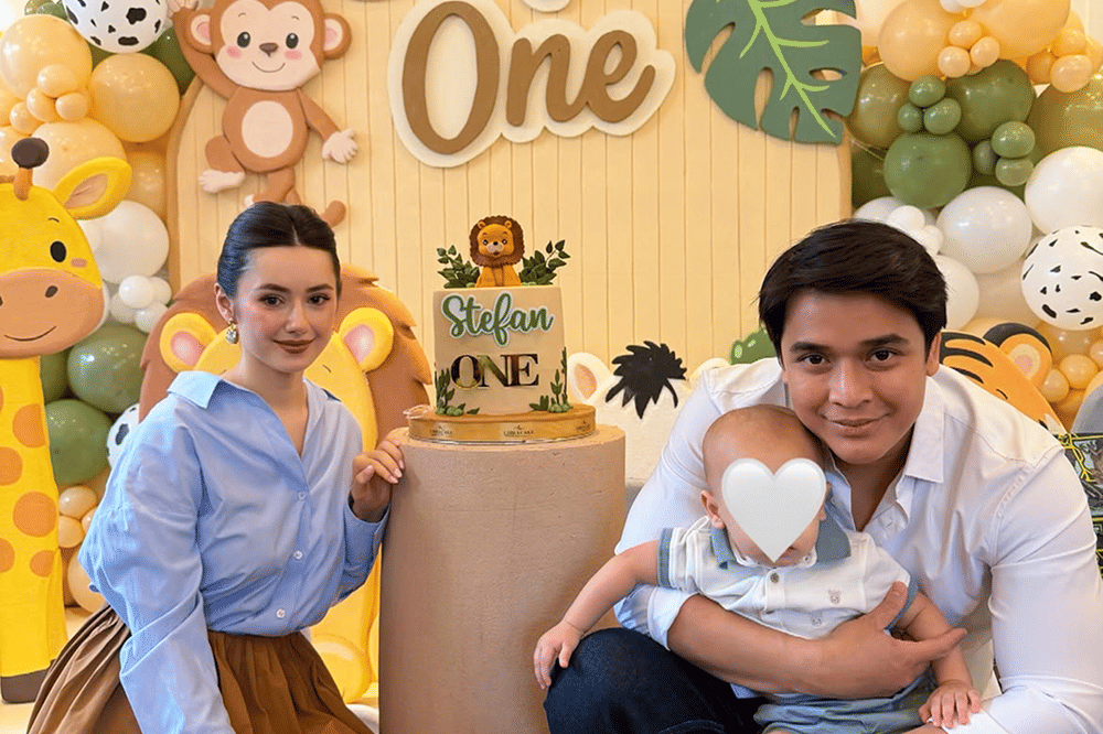 Stefan Berusia 1 Tahun, Billy Syahputra dan Vika Tulis Doa Manis
